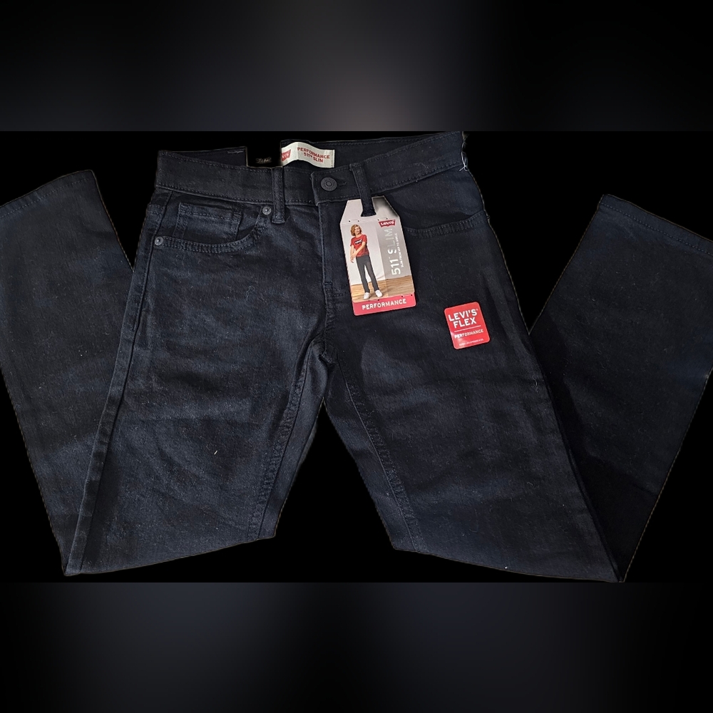 Levi's Boys Black Jeans NWT